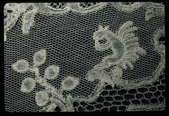 Border, Bobbin lace, point d'Angleterre, Flemish