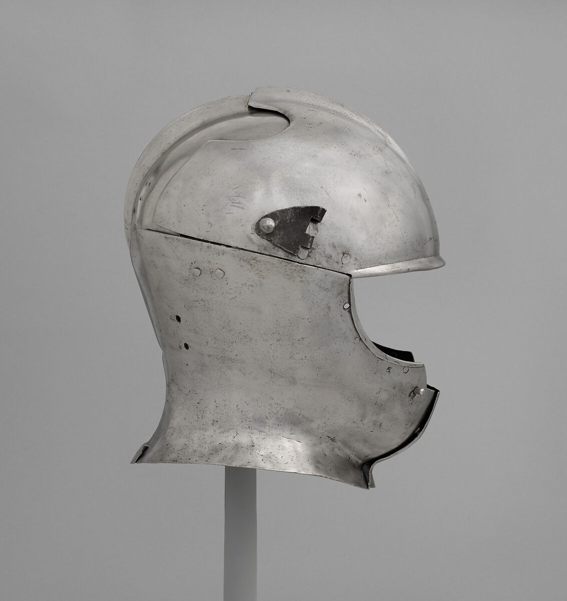 Armet, Guillem Margot (Flemish, active Brussels, recorded 1505–20), Steel, copper alloy, South Netherlandish, Brussels