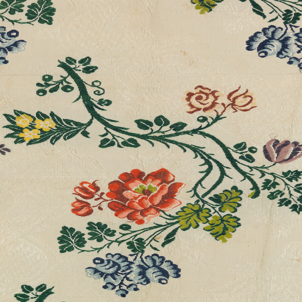 Piece, Silk, British, London, Spitalfields