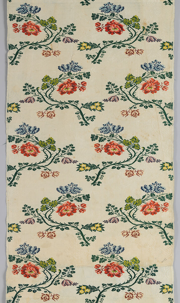 Piece, Silk, British, London, Spitalfields