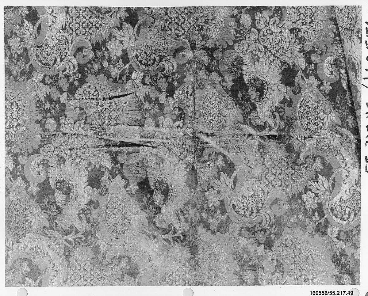 Piece, Silk and metal thread, Italian, Venice