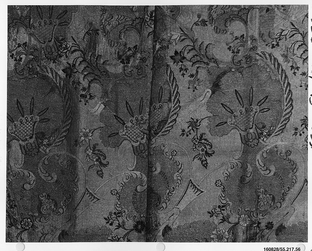 Piece, Silk and metal thread, Italian, Venice