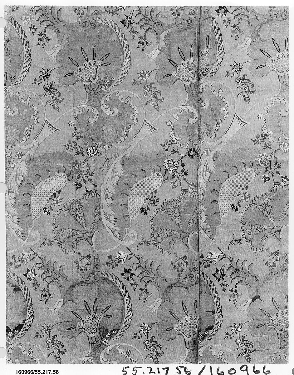 Piece, Silk and metal thread, Italian, Venice