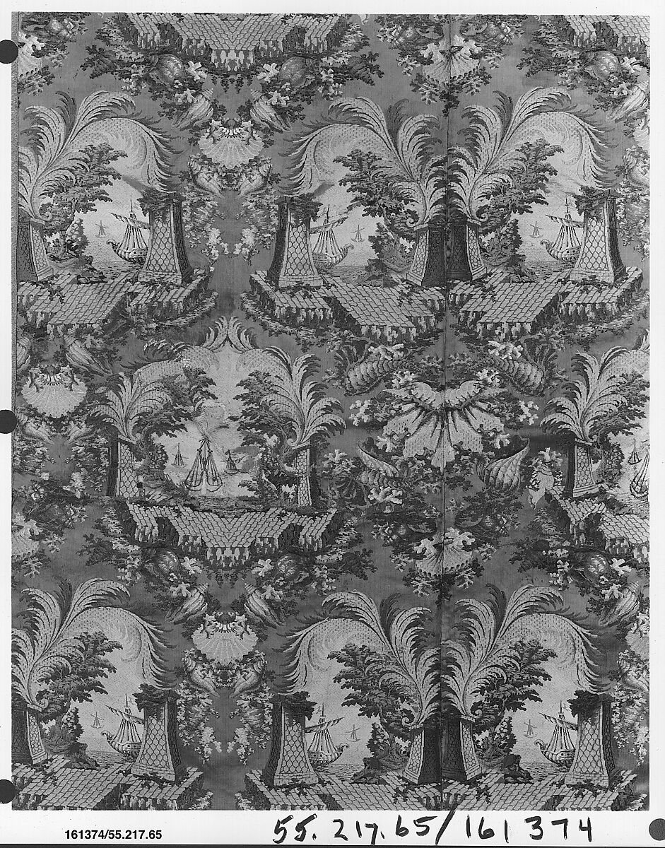 Piece, Silk, Italian, Venice