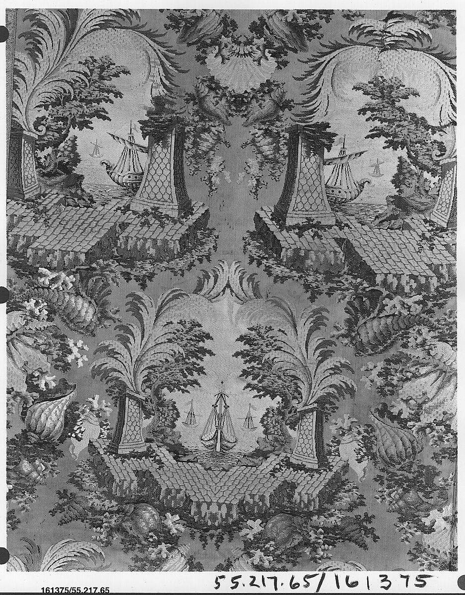 Piece, Silk, Italian, Venice