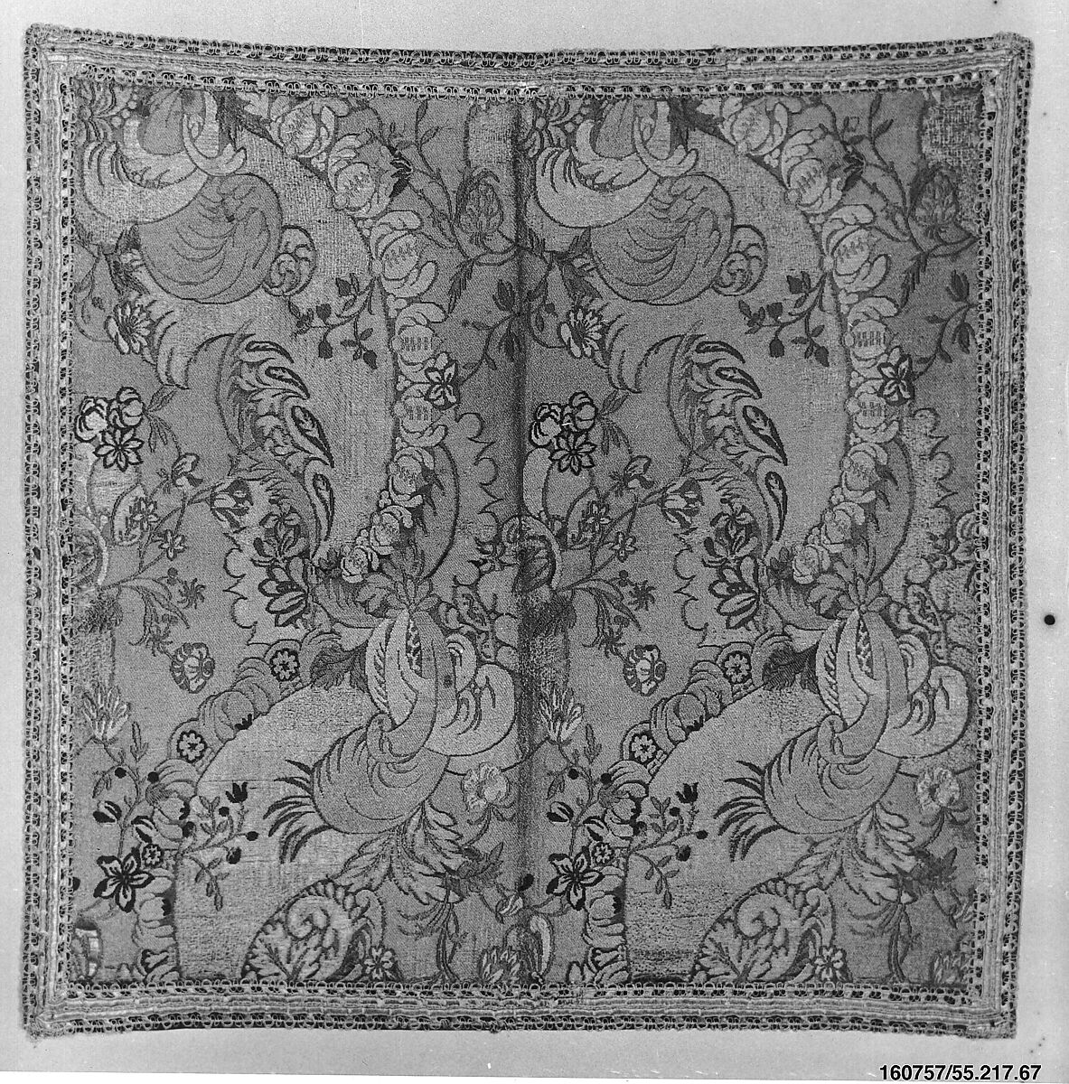 Chalice veil, Silk and metal thread, Italian, Venice