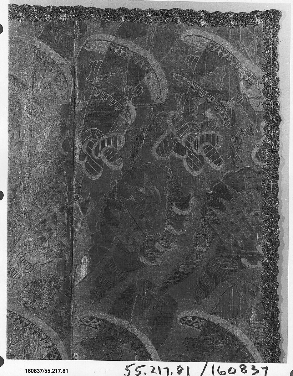 Piece, Silk and metal thread, Italian, Venice