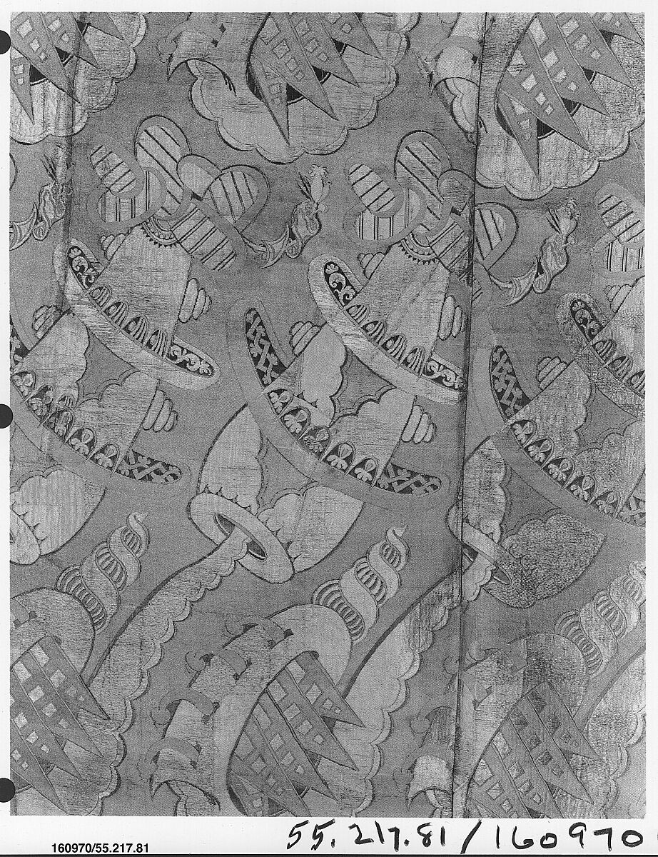 Piece, Silk and metal thread, Italian, Venice