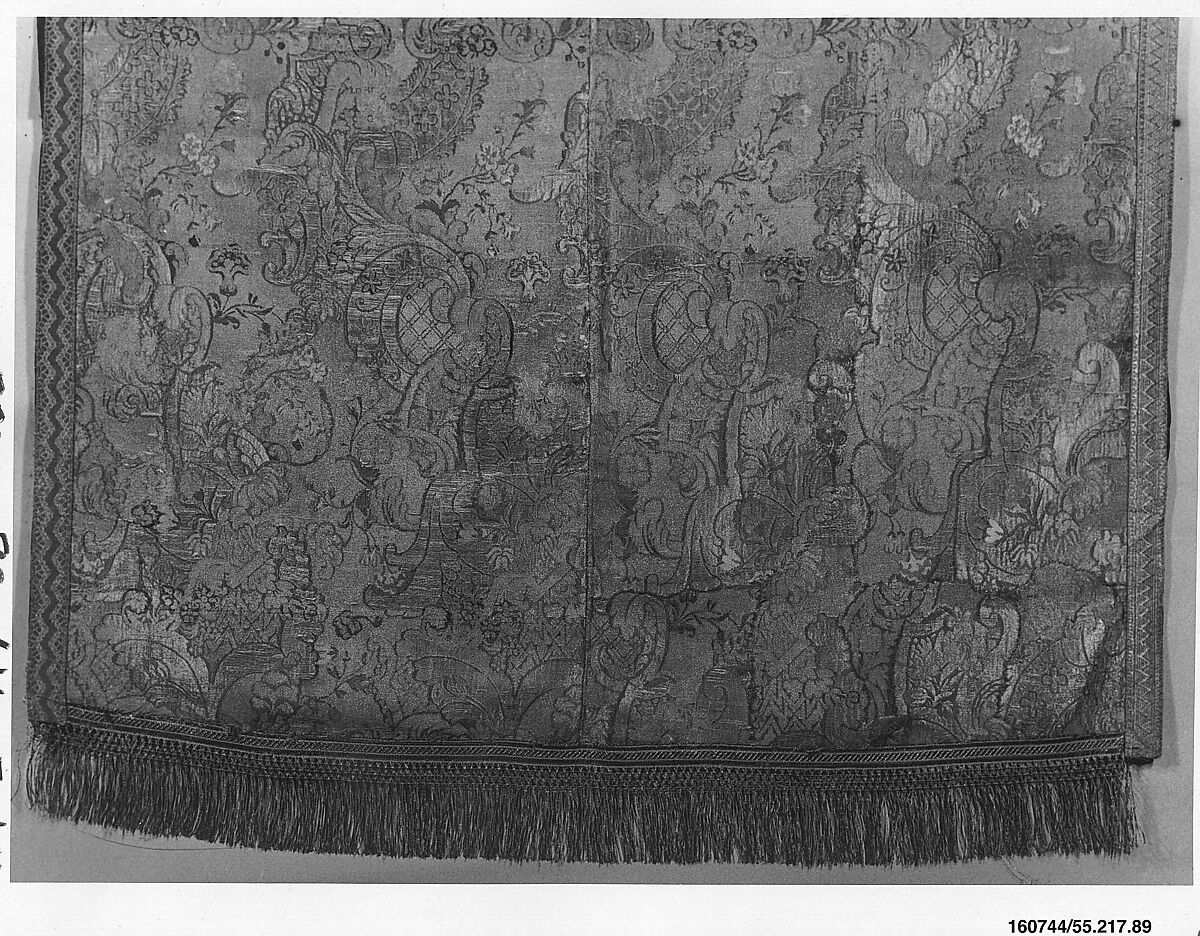 Piece, Silk and metal thread, Italian, Venice 