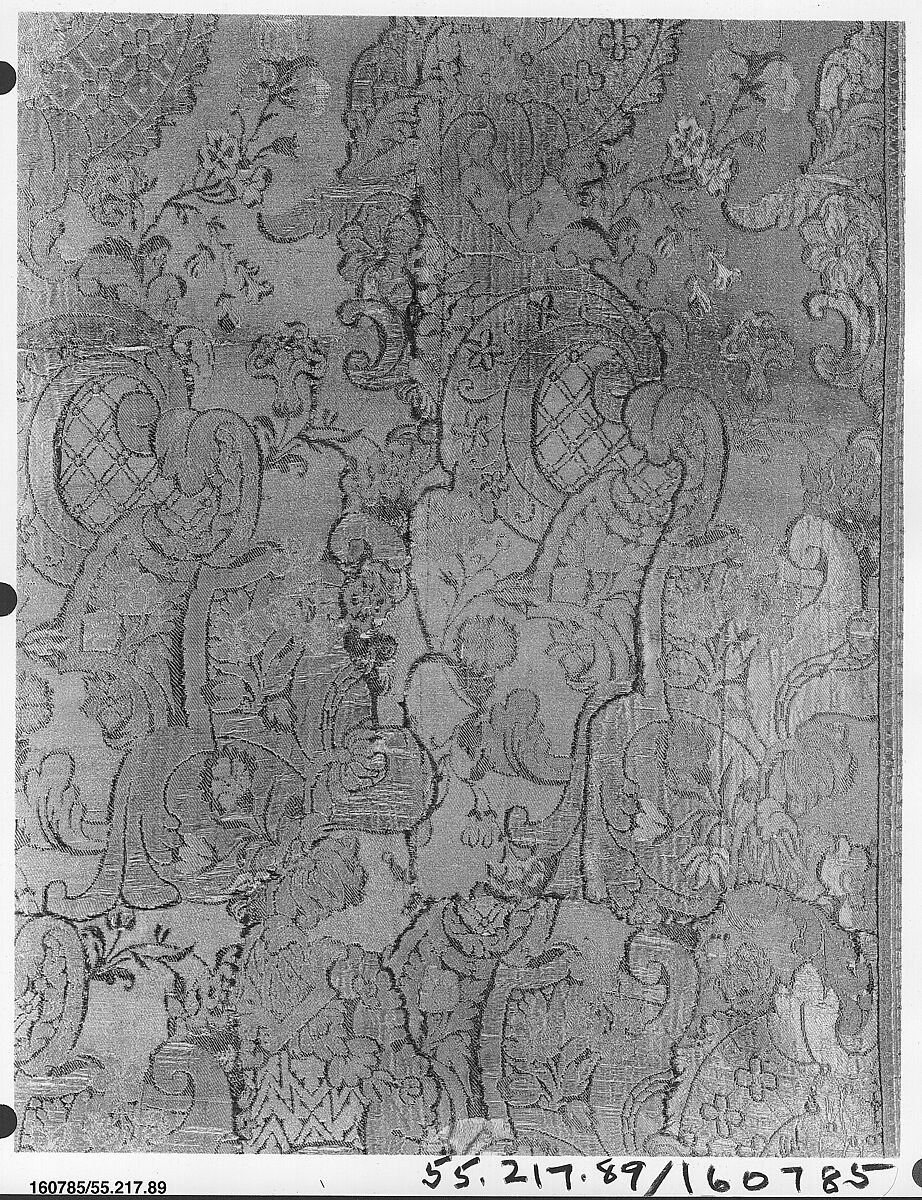 Piece, Silk and metal thread, Italian, Venice