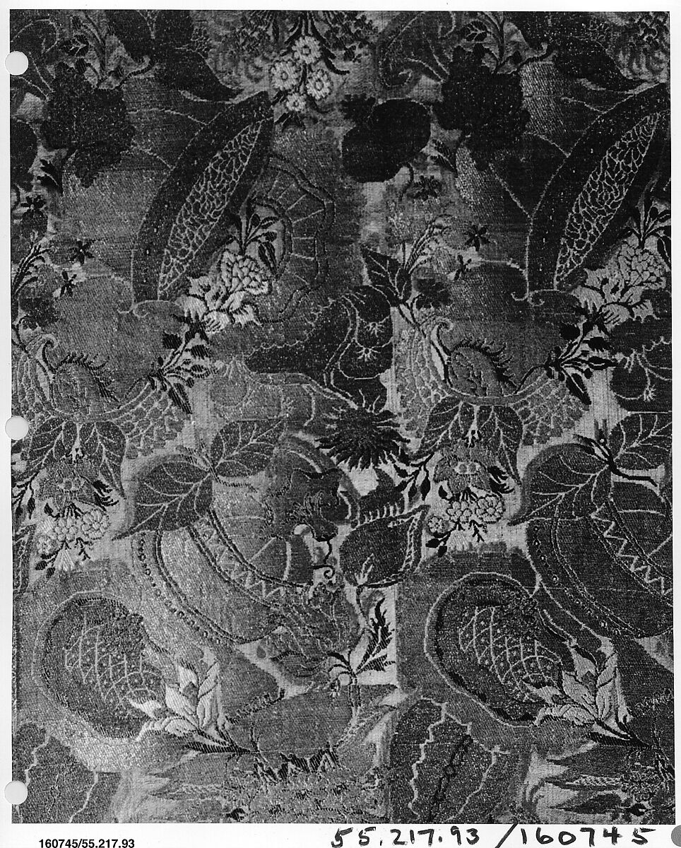 Piece, Silk and metal-wrapped thread, Italian, Venice