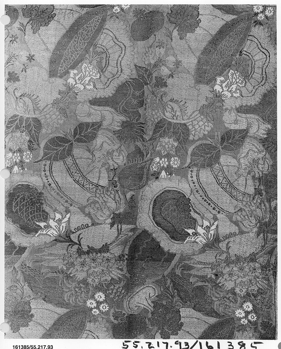 Piece, Silk and metal-wrapped thread, Italian, Venice