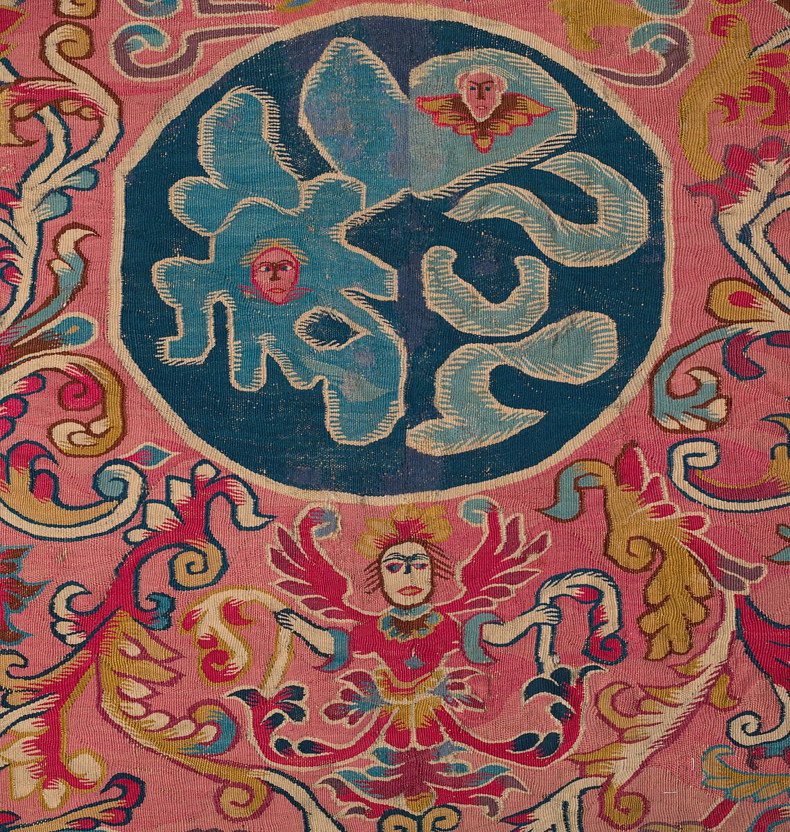 Tapestry with figurative scenes, Tapestry weave, cotton warp and camelid weft; ca. 27 ribs to one inch, Peruvian