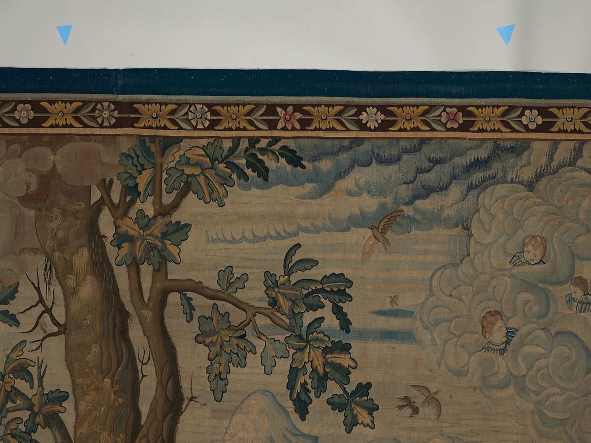 Gluttony from a set of The Seven Deadly Sins, Pieter Coecke van Aelst (Netherlandish, Aelst 1502–1550 Brussels), Wool, silk, silver-gilt thread
19-23 warps per inch, 8-10 per cm., Netherlandish, probably Brussels