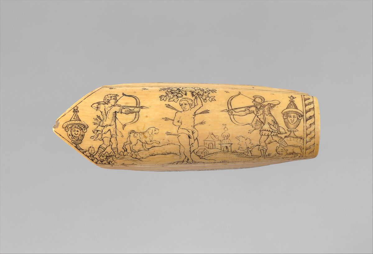 Bracer (Archer's Arm Guard), Ivory, Dutch 