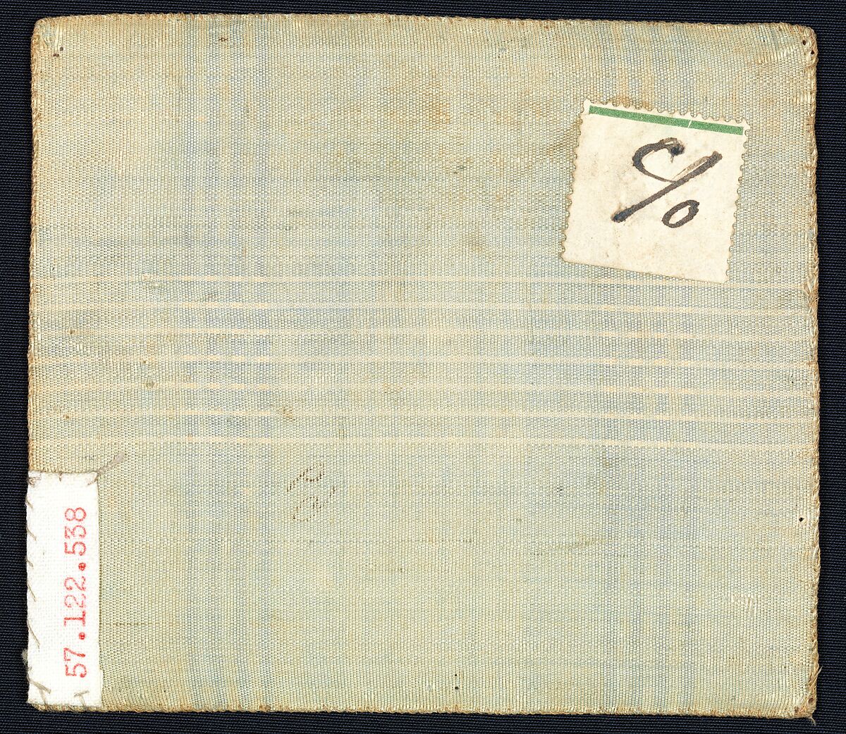 Sampler with biblical verse in Tamil and English, Silk on canvas, probably British