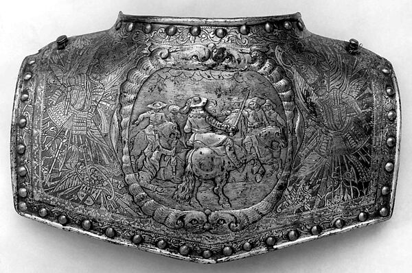 Back Plate of a Gorget