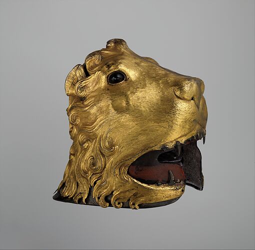 Sallet in the Shape of a Lion's Head