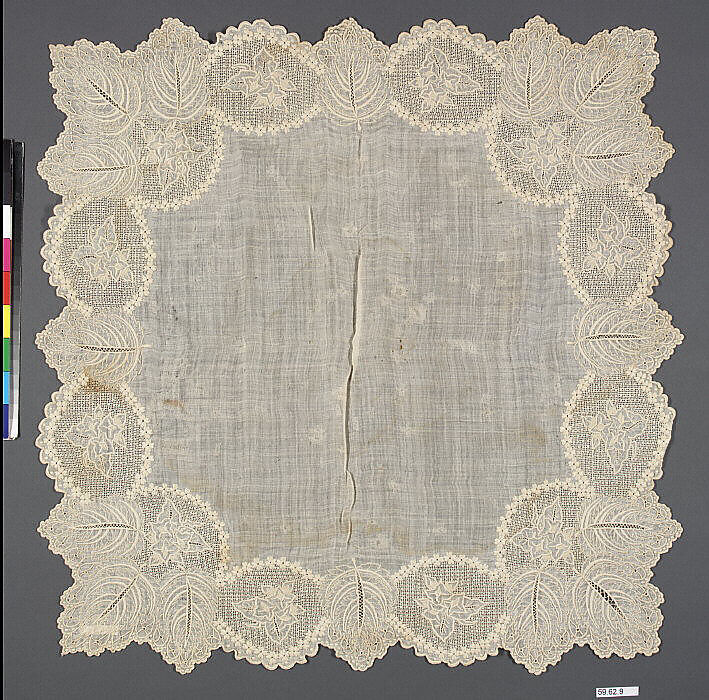 Handkerchief, Linen, French 