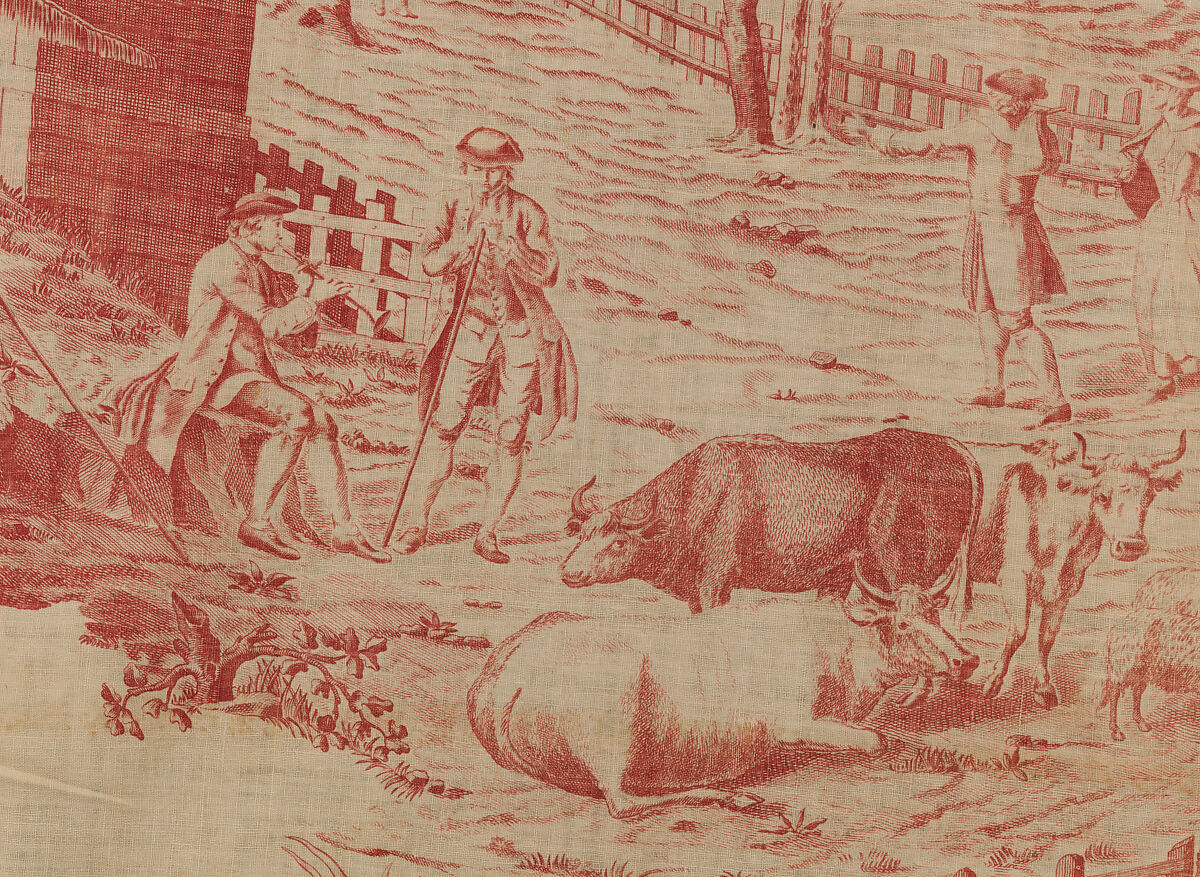 Piece, Bromley Hall Printworks (Middlesex, England, 1694–1823), Cotton and linen, British, London