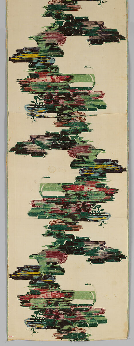 Panel, Silk, British, London, Spitalfields