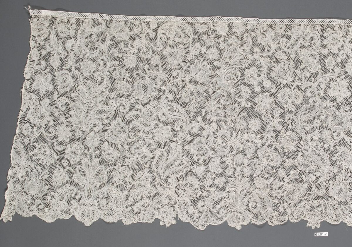 Flounce, Bobbin lace, Flemish
