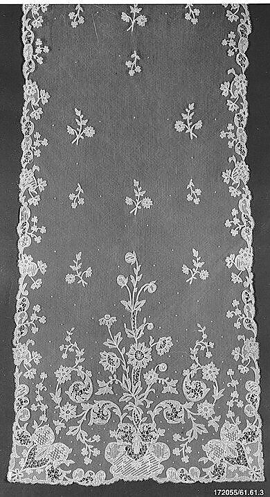 Scarf | Irish, Carrickmacross | The Metropolitan Museum of Art