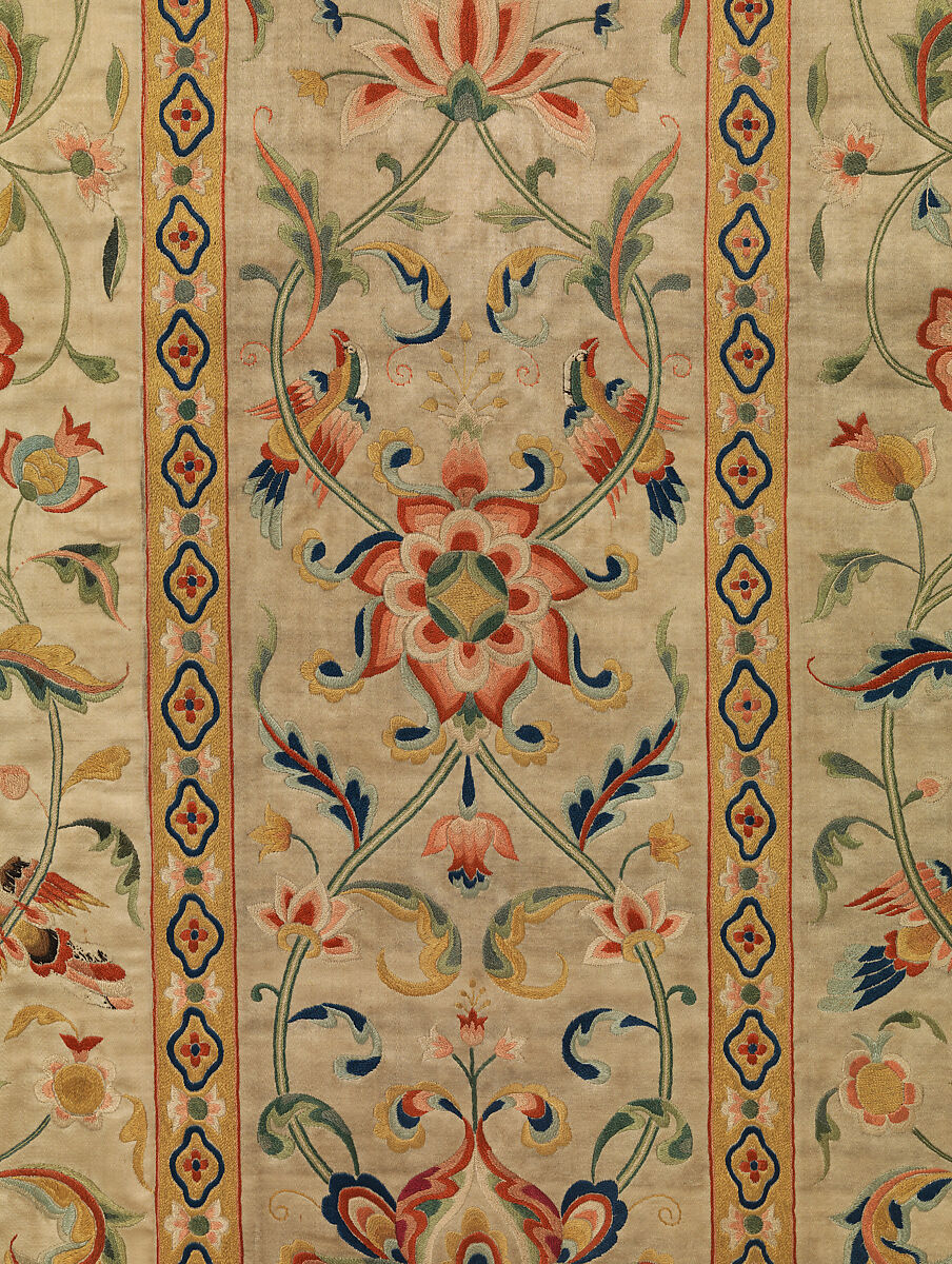 Chasuble, Silk, Chinese, for European market