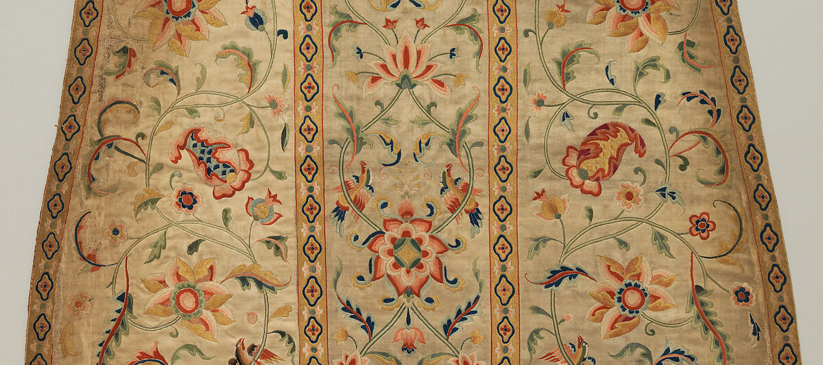 Chasuble, Silk, Chinese, for European market