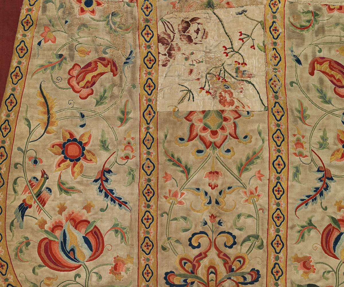 Chasuble, Silk, Chinese, for European market