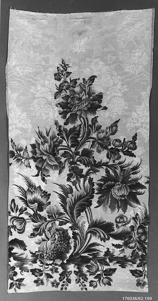 Panel, Silk, French