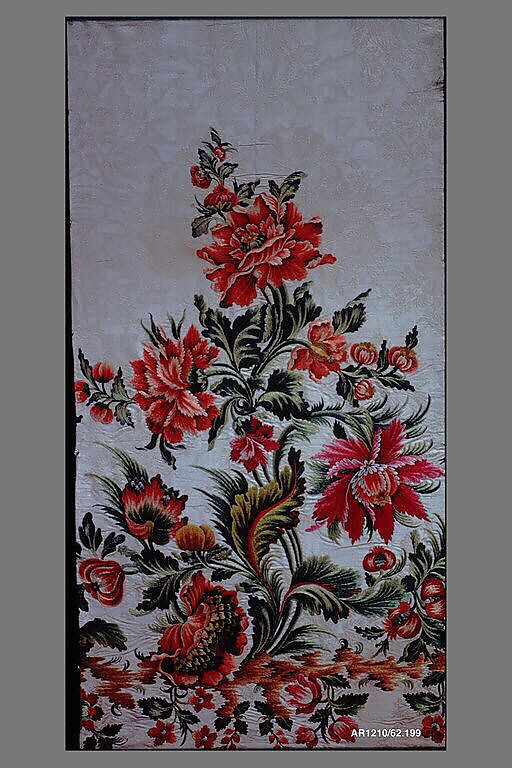 Panel, Silk, French 