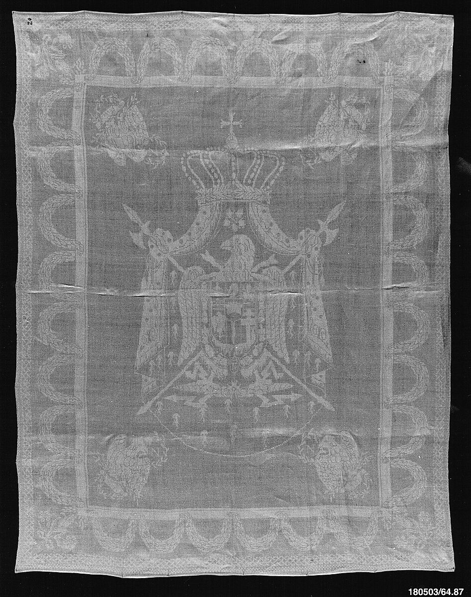 Table napkin, Linen, French 