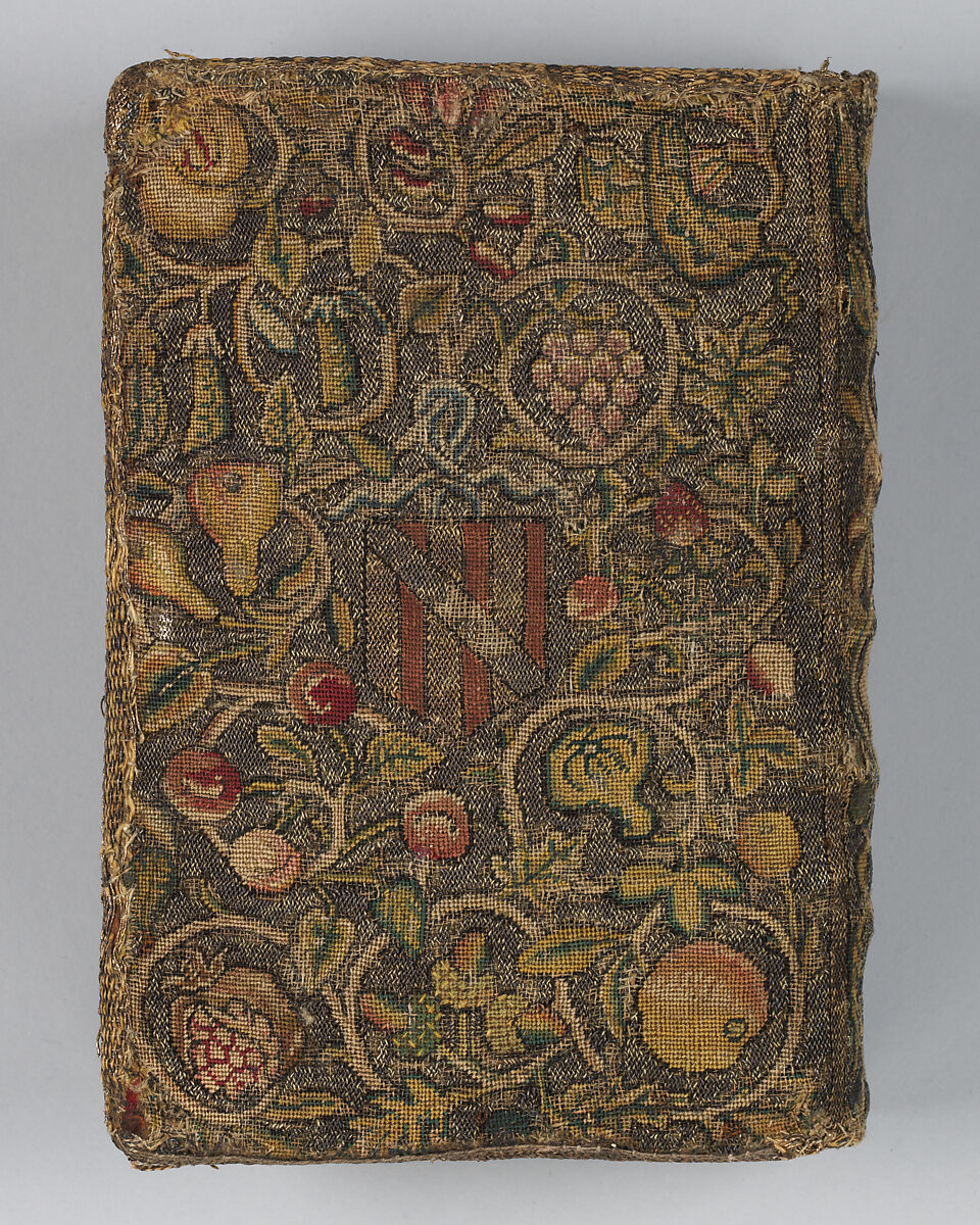 The Bible, Printed by Robert Barker  , London, 1602, Silk and metal thread on canvas, British