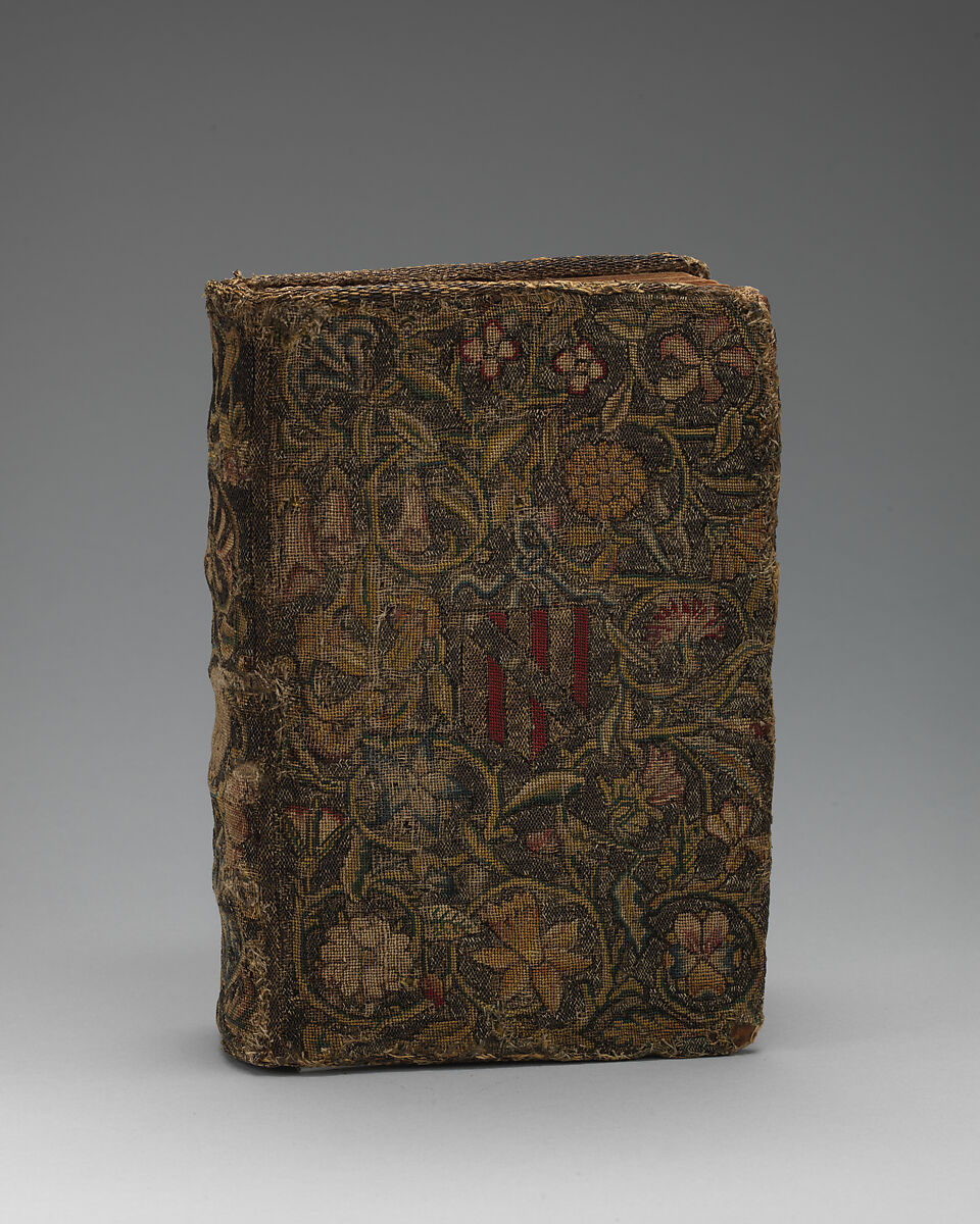 The Bible, Printed by Robert Barker  , London, 1602, Silk and metal thread on canvas, British 