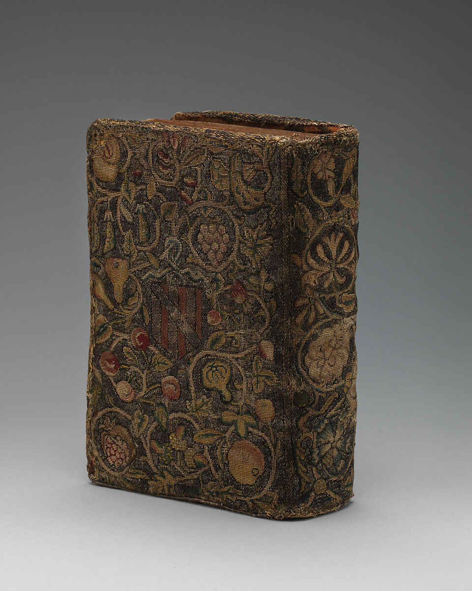 The Bible, Printed by Robert Barker  , London, 1602, Silk and metal thread on canvas, British