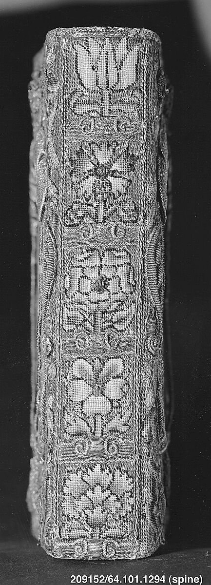 The New Testament, The Book of Common Prayer, The Book of Common Prayer printed by Robert Barker  , London, 1636, Silk, bullion, silver, and silver-gilt thread on canvas and satin, British