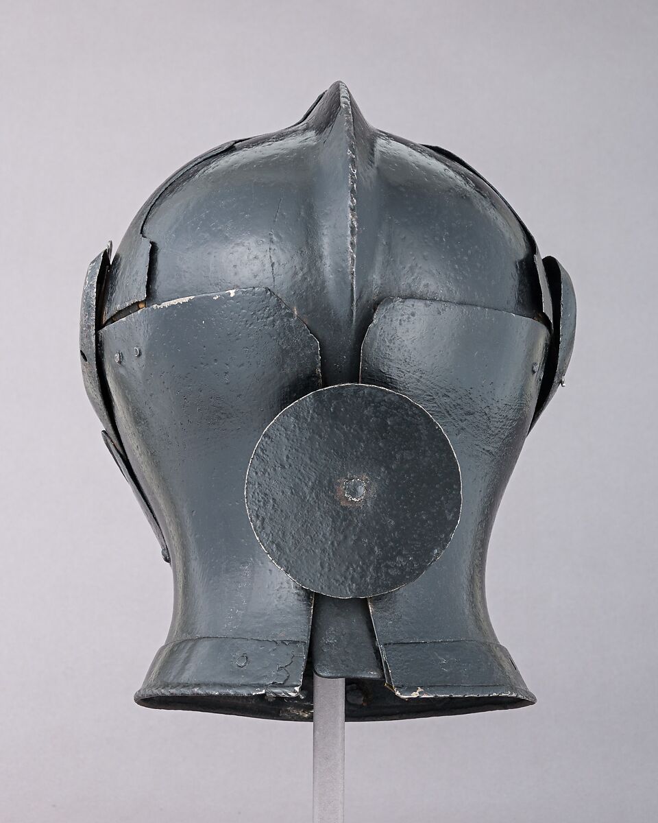 Armet, Steel, pigment, British or Flemish