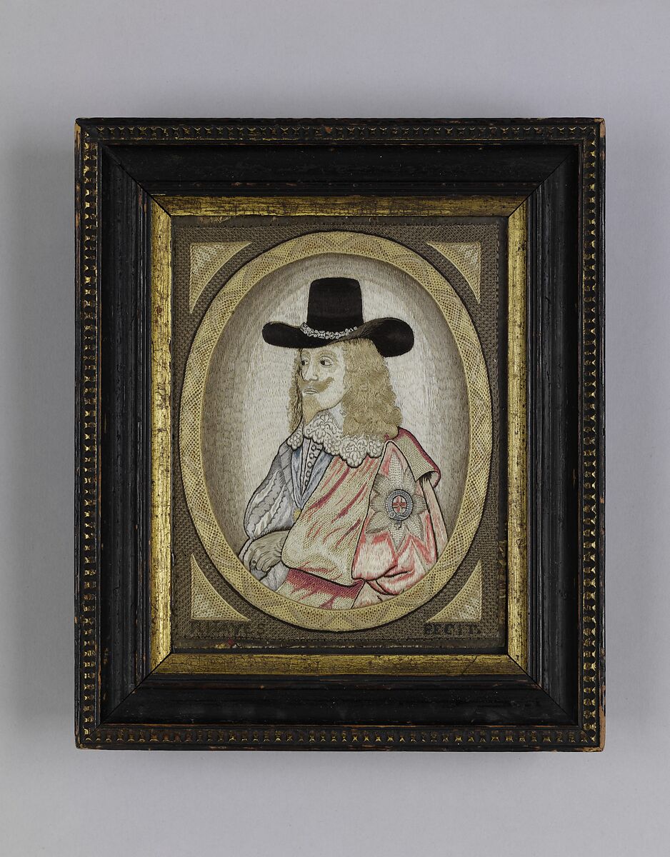 Charles I, Embroidered by R. Hayes, Silk, British