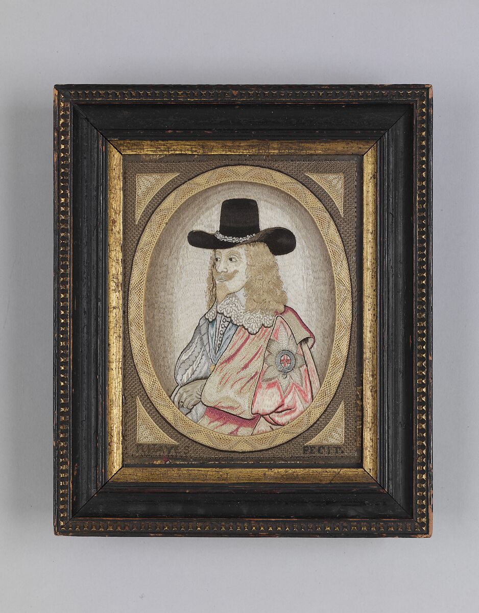 Charles I, Embroidered by R. Hayes, Silk, British 
