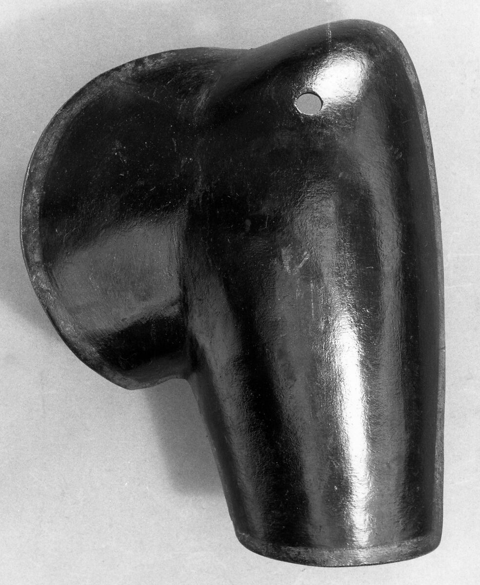 Jousting Armor (Rennzeug) 
and Matching Half-Shaffron, Steel, leather, paint, German, probably Dresden or Annaberg