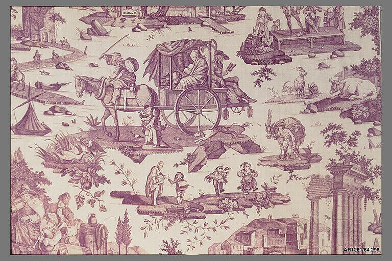 "Les Comédiens Ambulants", Cotton, French, Nantes 