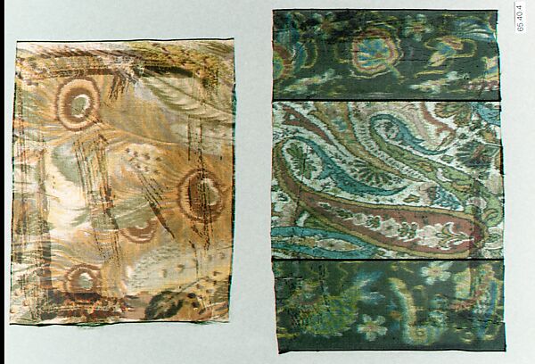 Textile sample book of ribbons, Silk, Swiss