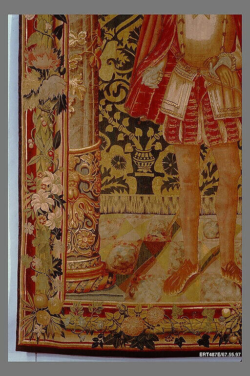 Augustus I of Saxony (1526–1586), Woven under the direction of Seger Bombeck (German, active 1545–1552), Wool, silk, silver-gilt thread (18-20 warps per inch, 8 per cm.), German, Leipzig