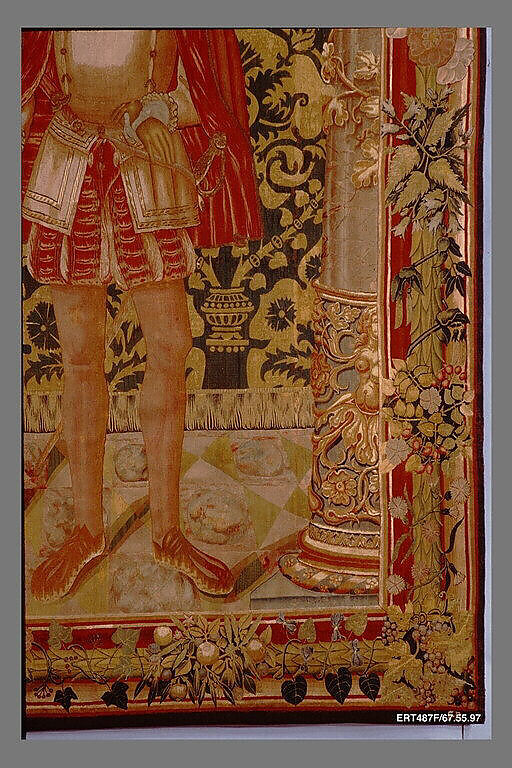 Augustus I of Saxony (1526–1586), Woven under the direction of Seger Bombeck (German, active 1545–1552), Wool, silk, silver-gilt thread (18-20 warps per inch, 8 per cm.), German, Leipzig