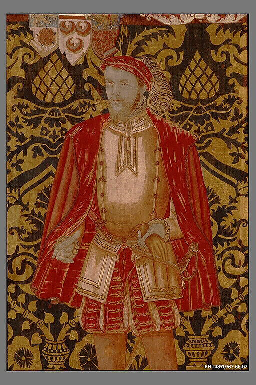 Augustus I of Saxony (1526–1586), Woven under the direction of Seger Bombeck (German, active 1545–1552), Wool, silk, silver-gilt thread (18-20 warps per inch, 8 per cm.), German, Leipzig