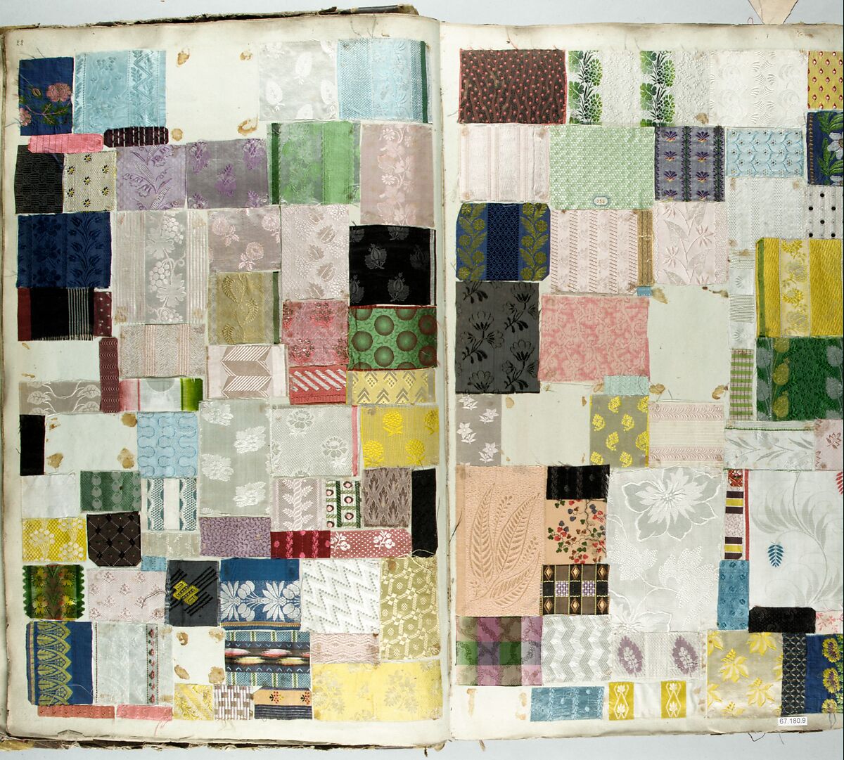 Textile Sample Book, French