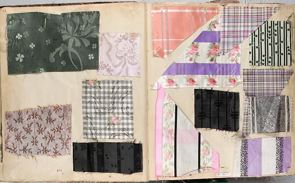 Textile Sample Book, French 