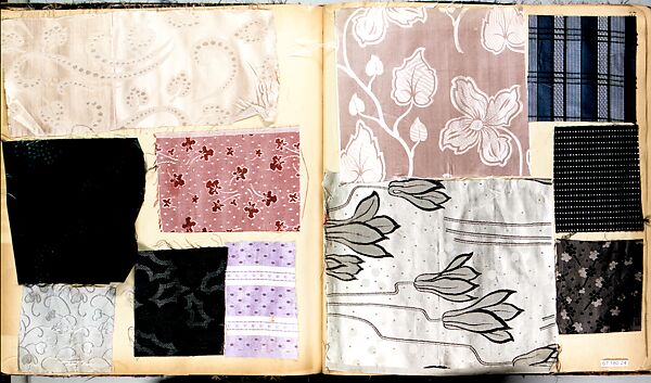 Textile Sample Book, French 