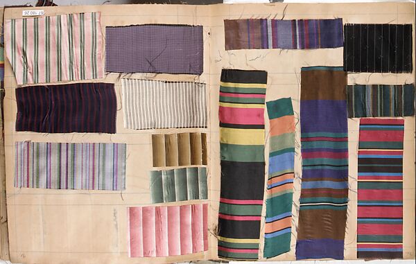 Textile Sample Book, French
